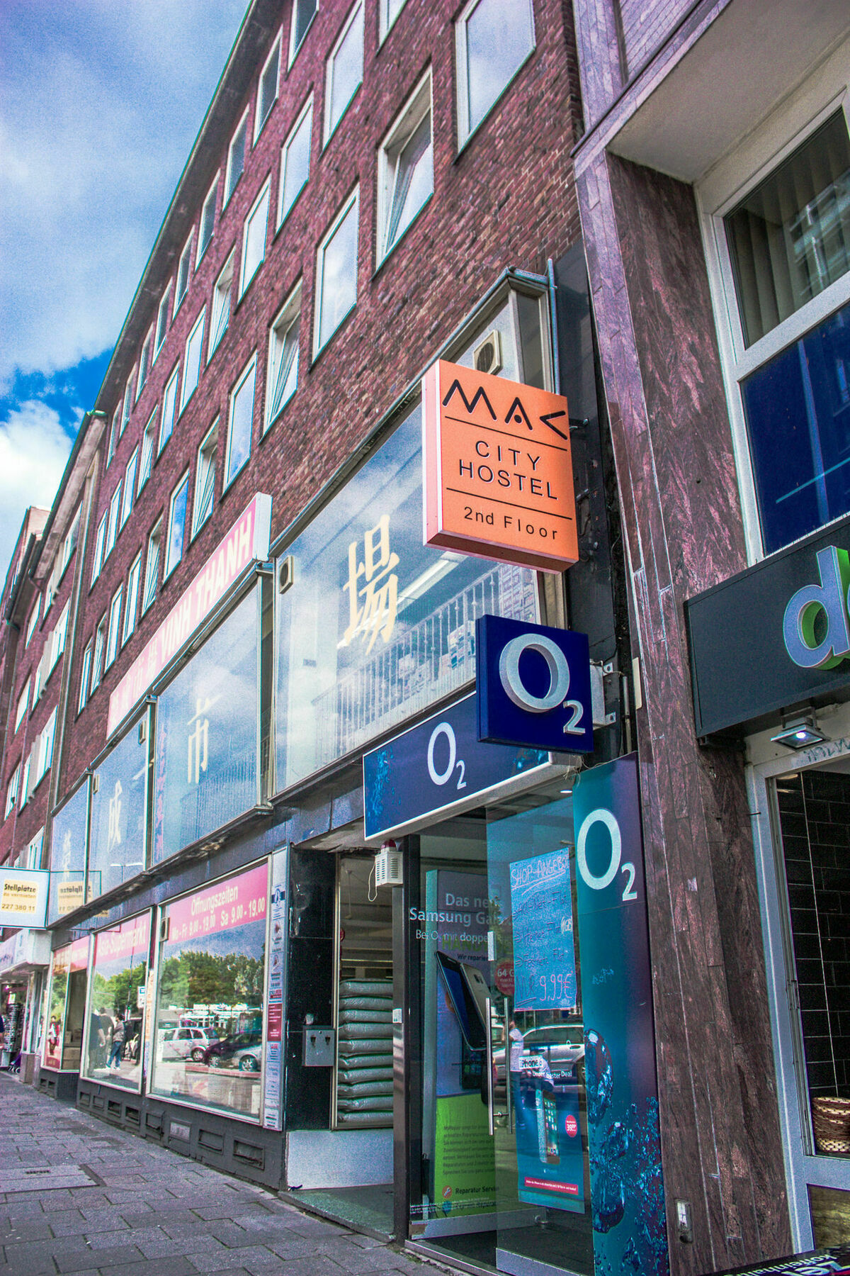Mac City Hostel Hamburgo Exterior foto